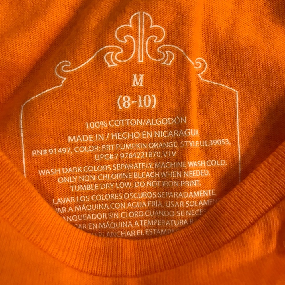 “Wicked” orange Halloween shirt - Picture 2 of 3